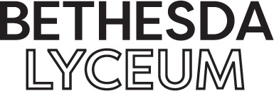 Bethesda Lyceum Stacked Logo - Black